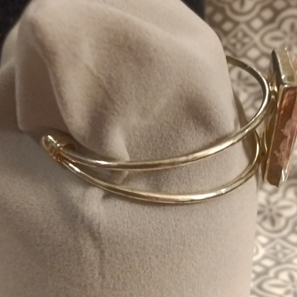 Inspirational silver bangle bracelet "I have a voice" custom made p… - Picture 4 of 6